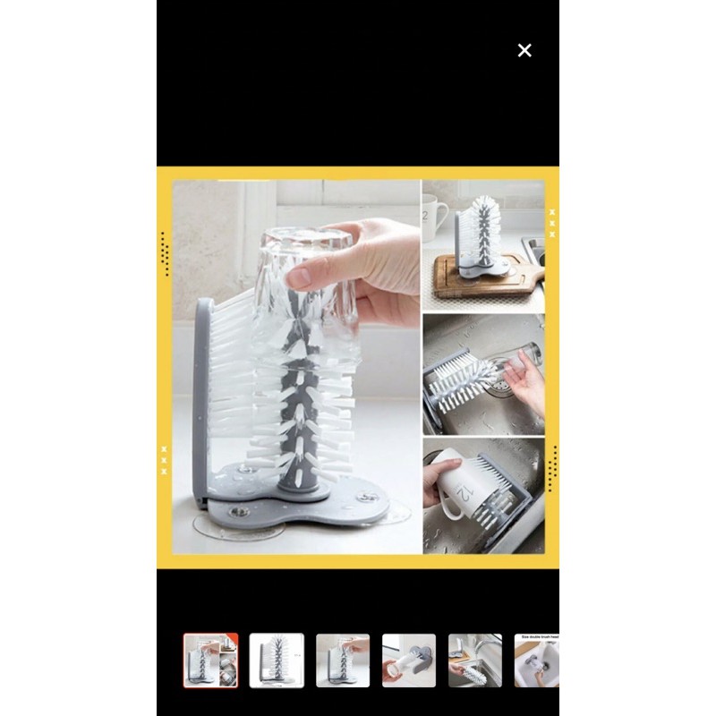 Dụng cụ rửa ly cốc chuyên dụng