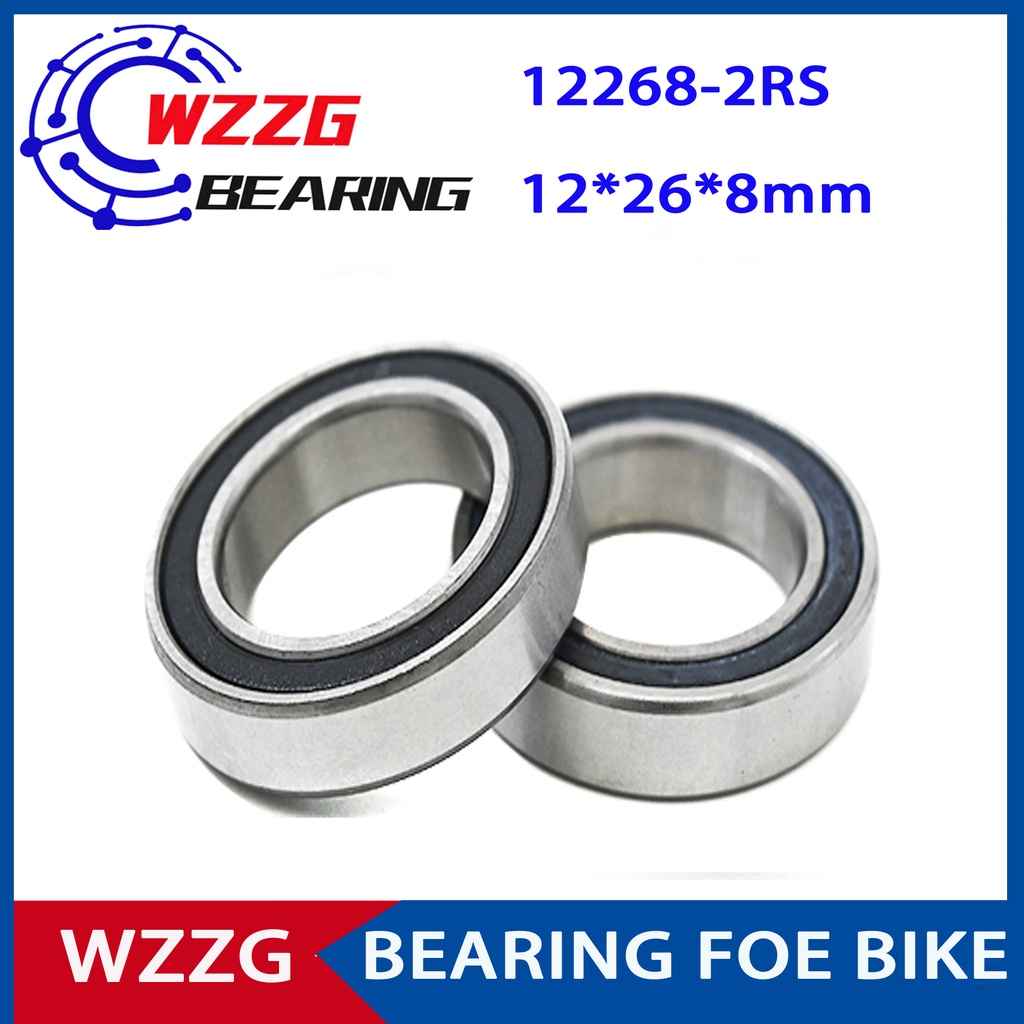 6000 / 12 2RS 2 / 10 CHIẾC WZZG bánh xe đạp vòng bi sửa chữa MR12268 12268-2RS 600 / 12-2RS 12 * 26 