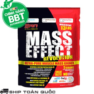 {Tặng Quà Khủng} Sữa Tăng Cân Đẳng Cấp Mass Effect  13,2lbs (5,9kg) Phân Phối Chính Hãng BBT