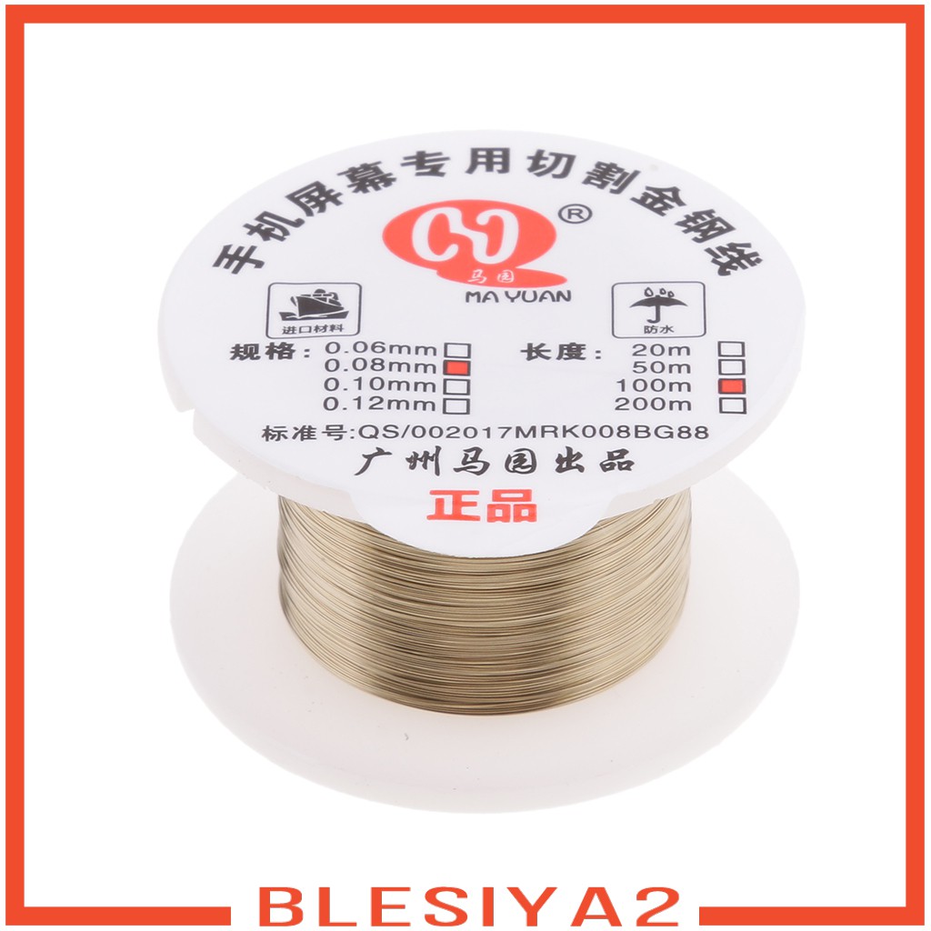 [Bresiya2] Dây Cắt Kính Màn Hình LCD Bằng Hợp Kim Cứng Màu Vàng Có Độ Cứng Cao