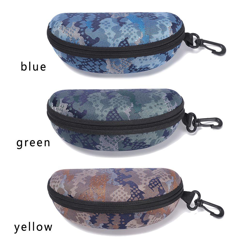 Hộp Đựng Mắt Kính Có Khóa Kéo Phong Cách Vintage Giá Đỡ