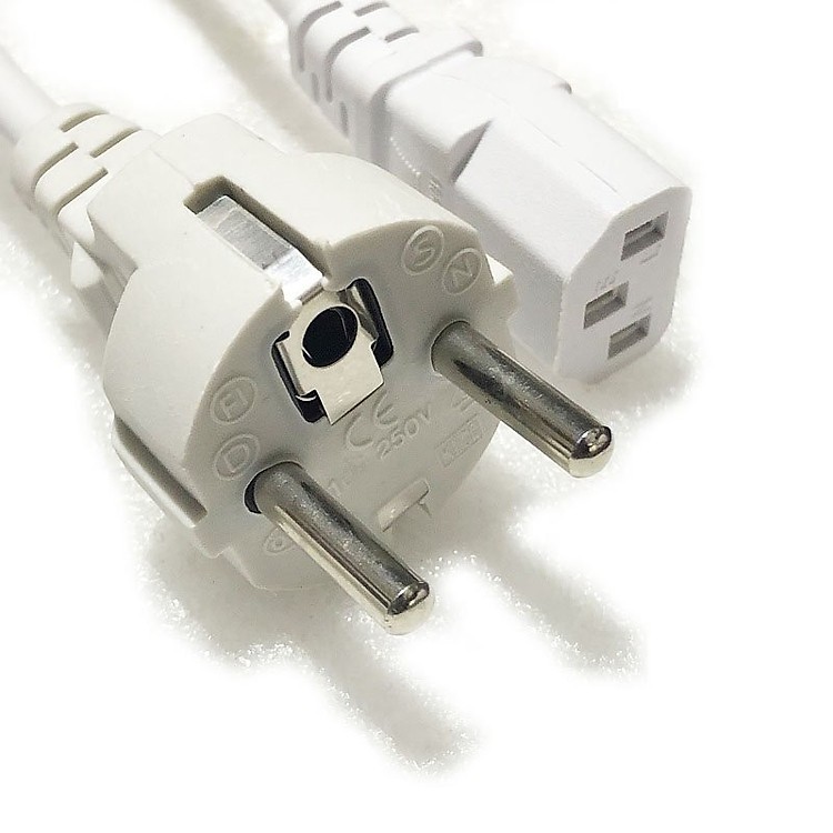 Dây Nguồn PC - Cắm PC - Màn Hình Máy Tính - Nồi Cơm Điện Dài 1m Trắng Bóc Như Ngọc Trinh