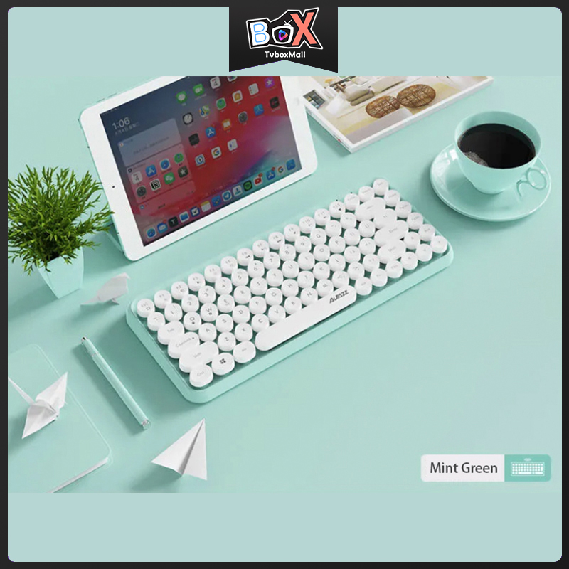 Bàn Phím Cơ Không Dây Ajazz 308i 84 Nút | BigBuy360 - bigbuy360.vn