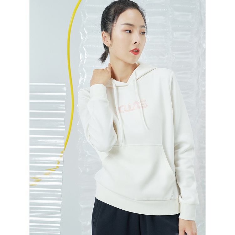 Áo nỉ nữ Xtep dòng áo sweater màu sắc tươi tắn 879328930092