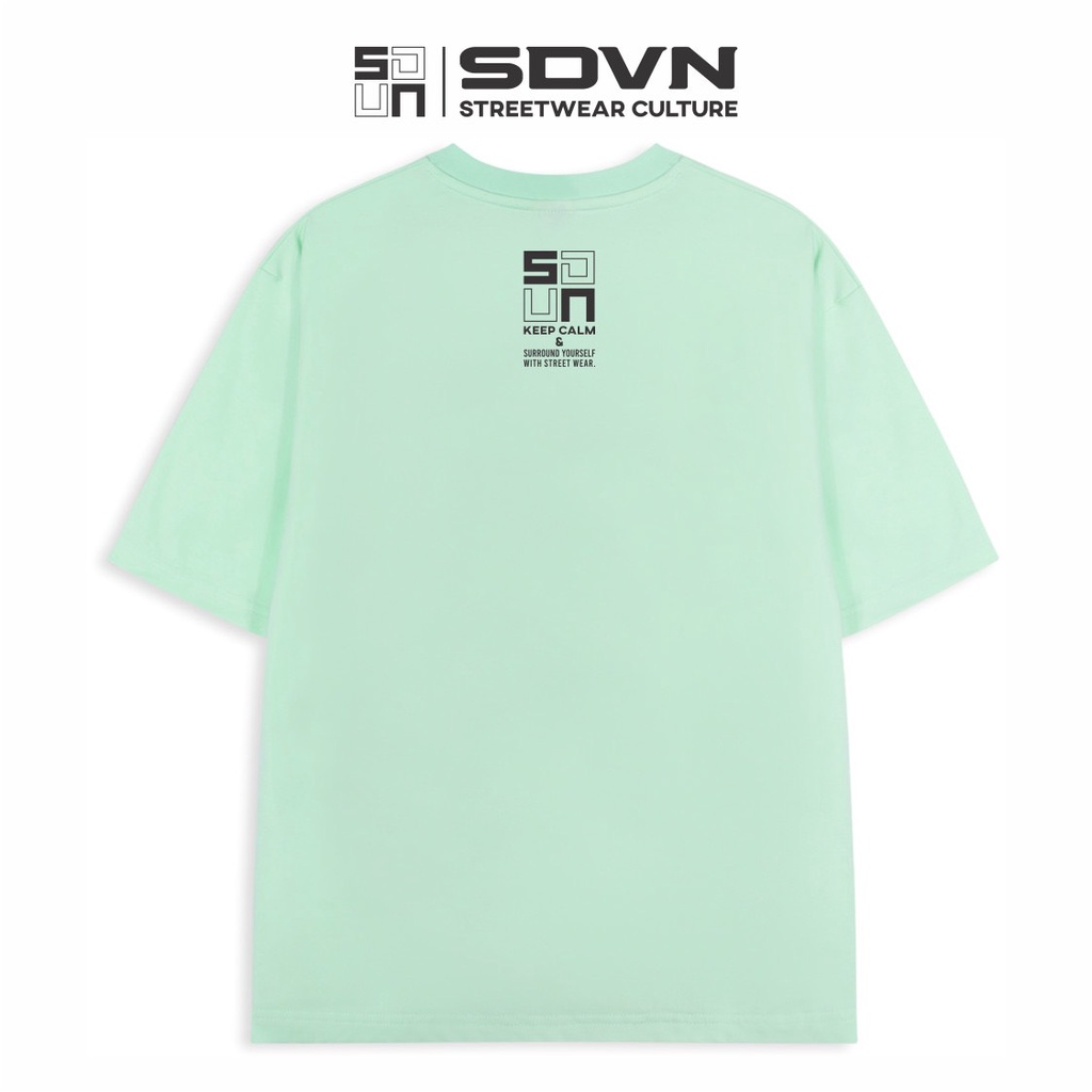 Áo Thun Unisex Nam Nữ Form Rộng SDVN RUN