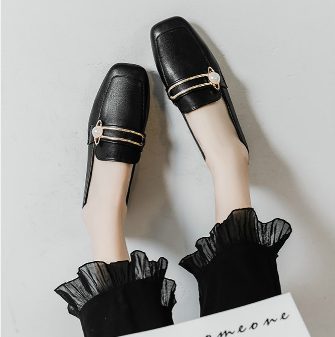 Giày oxford bằng da phong cách cổ điển cho nữ