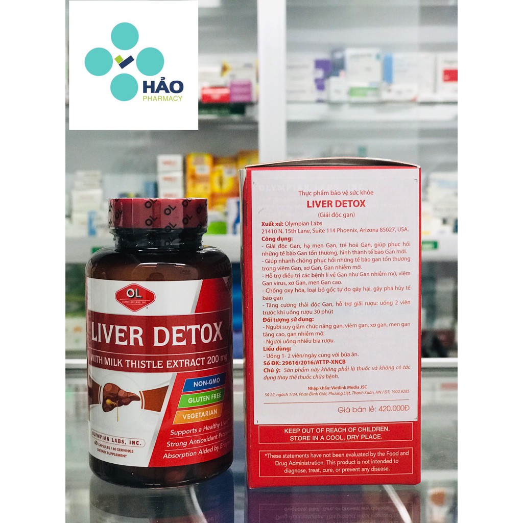 Giải độc gan Liver Detox