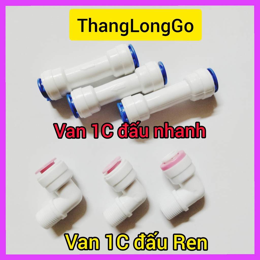 VAN 1 CHIỀU NỐI NHANH - DÀNH CHO MÁY LỌC DÙNG MÀNG RO ĐÚC