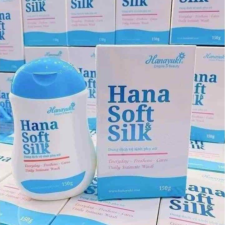 Dung dịch vệ sinh Hana Soft&amp;Silk siêu se khít , khử mùi 150g