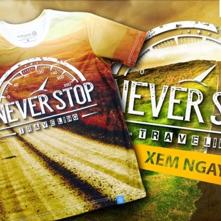 Áo Phượt "Never Stop Traveling"