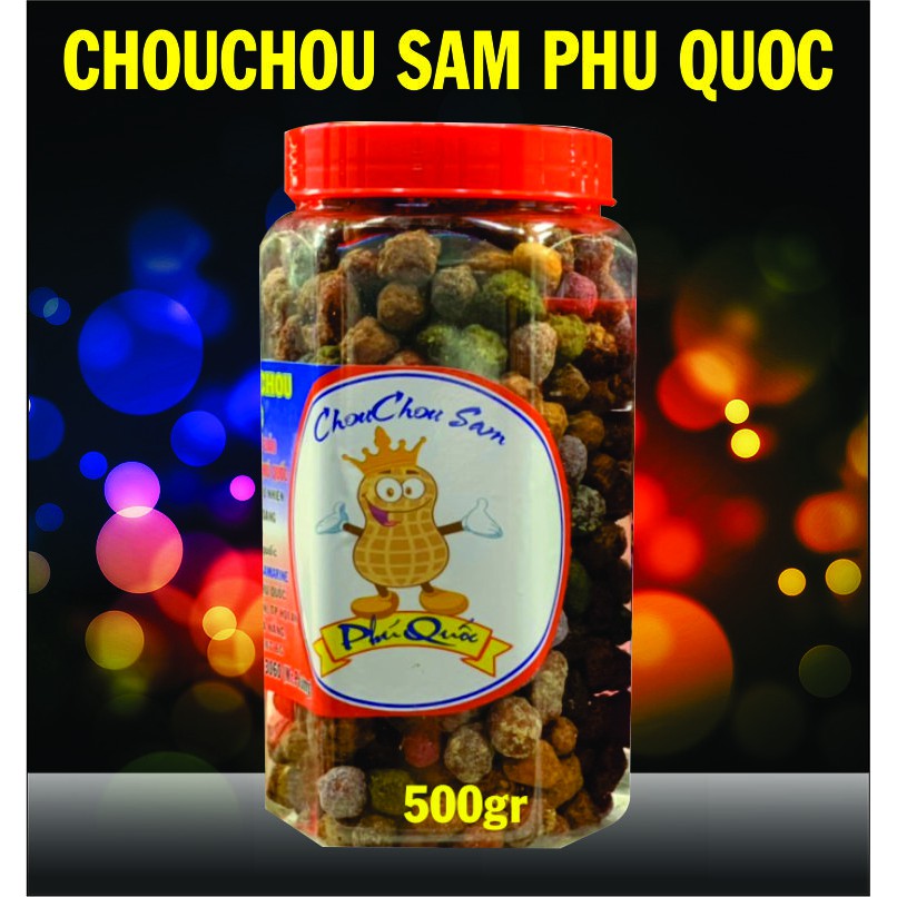 Đậu phộng CHOUCHOU đặc sản Phú Quốc 500gr (chọn vị ib) mua 5 tặng 1