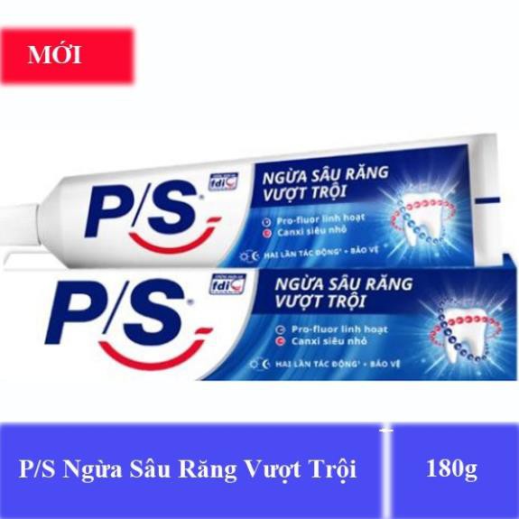 Kem đánh răng P/S ngừa sâu răng vượt trội 180g