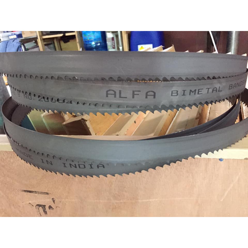 Lưỡi cưa vòng cắt sắt bản 34 x 1.1 x 3605 ALFA Bimetal