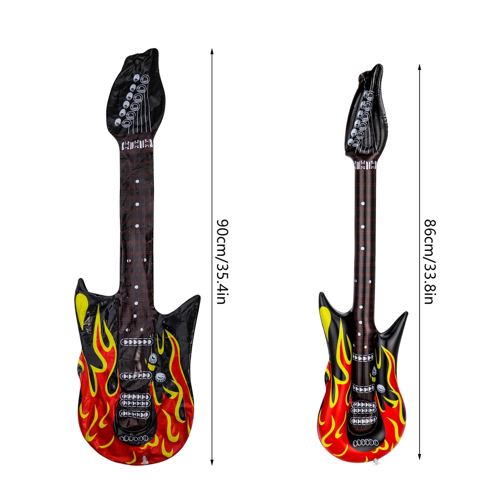 Bong Bóng Bơm Hơi Hình Cây Đàn Guitar