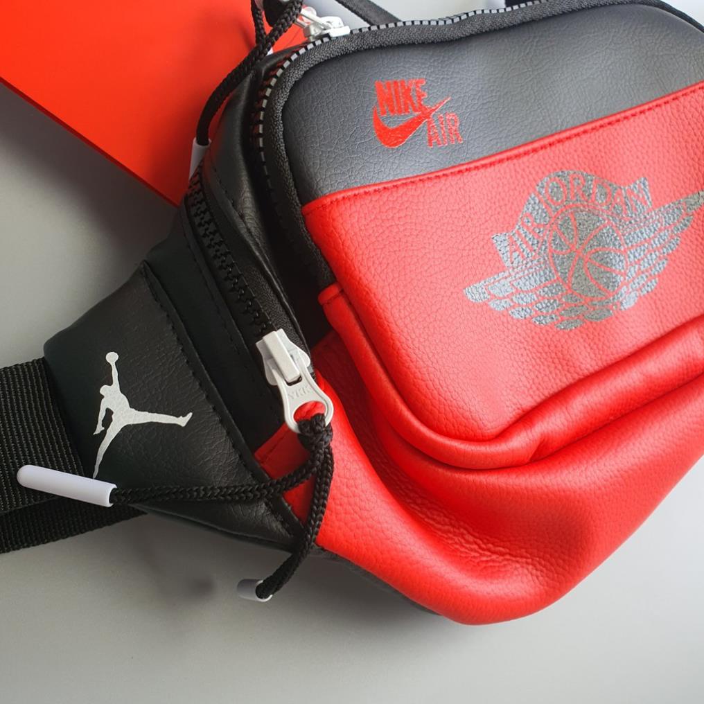 [King Balo] Túi Bao Tử NlKE Air Jordan Red  Mẫu Mới Nhất 2021 | BigBuy360 - bigbuy360.vn