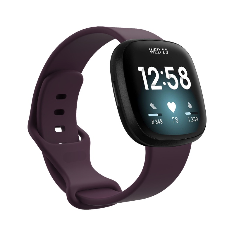Dây Đeo Silicon Thay Thế Cho Đồng Hồ Thông Minh Fitbit Versa 3 Sense