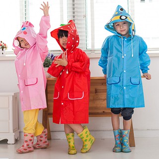 Áo Mưa Trẻ Em, Áo Mưa Cho Bé Trai Bé Gái 2-7 Tuổi