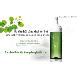 (DATE 9/2025) Sữa rửa mặt kiêm tẩy trang Naruko Tea Tree 150ml