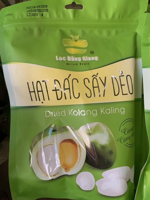 Hạt đác sấy dẻo LỘC ĐĂNG QUANG 500gam-date 3-2024