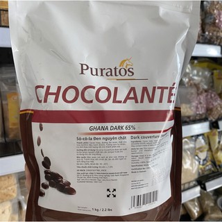 Socola Chip Đen 65% Puratos 1kg