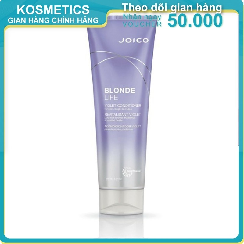 Dầu xả tím khử vàng JOICO Blonde Life Violet 250ml