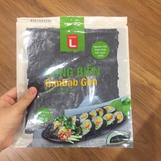10 Lá Rong biển cuốn cơm gimbab kimbap Hàn Quốc không tanh chuẩn keto