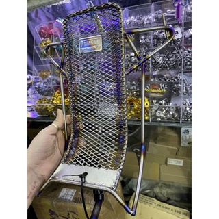 (P.titanium ) baga fu led , fu mập , fu 125 full titanium gắn trực tiếp viền titan 8li dày , lưới titan dày sắc nét