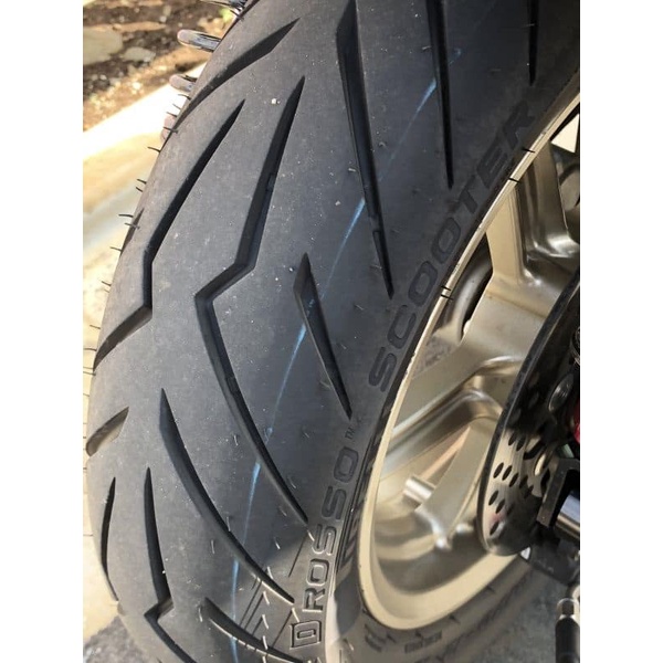Cặp Vỏ Pirelli Roso xe Vespa Spint Size 110 - 120/70/12 chính hãng