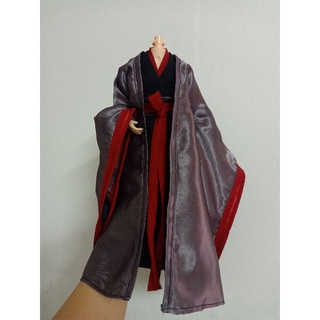 Bộ đồ cổ trang ngụy anh trần tình lệnh cho búp bê 30cm 1/6