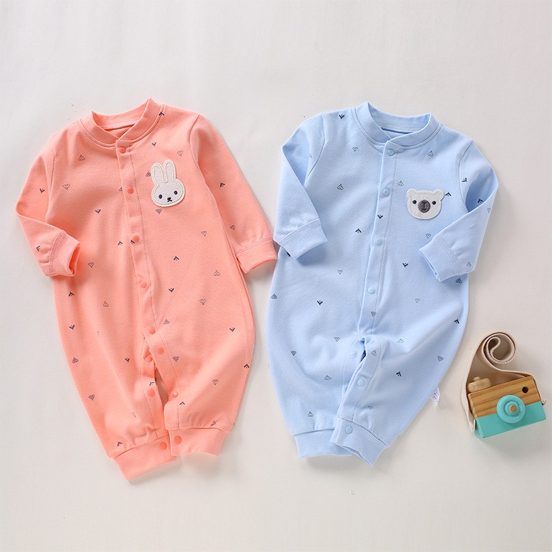 Body dài liền thân, bodysuit dài tay cotton cho bé trai và bé gái sơ sinh từ 3-12kg, hàng đẹp xuất Hàn - BD24