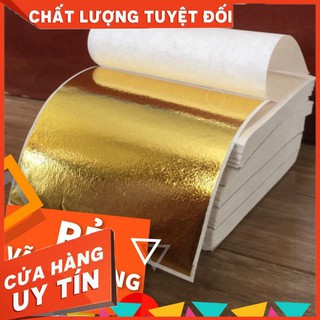 [Hàng Kiểm Định] 500 Lá Vàng dát vàng, nguyên liệu slime Hàng ý