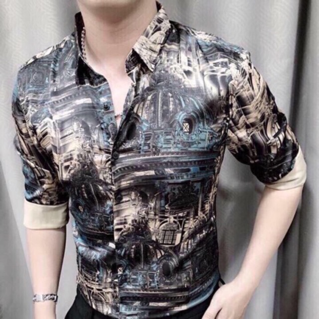 Sơ mi lụa ( hàng loại 1) sai mẫu trả lại