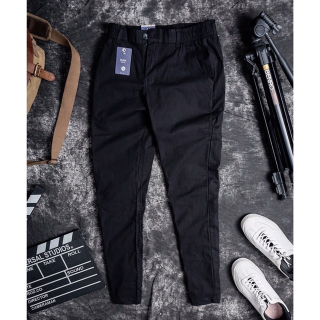 Quần đũi nam baggy cúc khoa chun lưng dáng dài | BigBuy360 - bigbuy360.vn