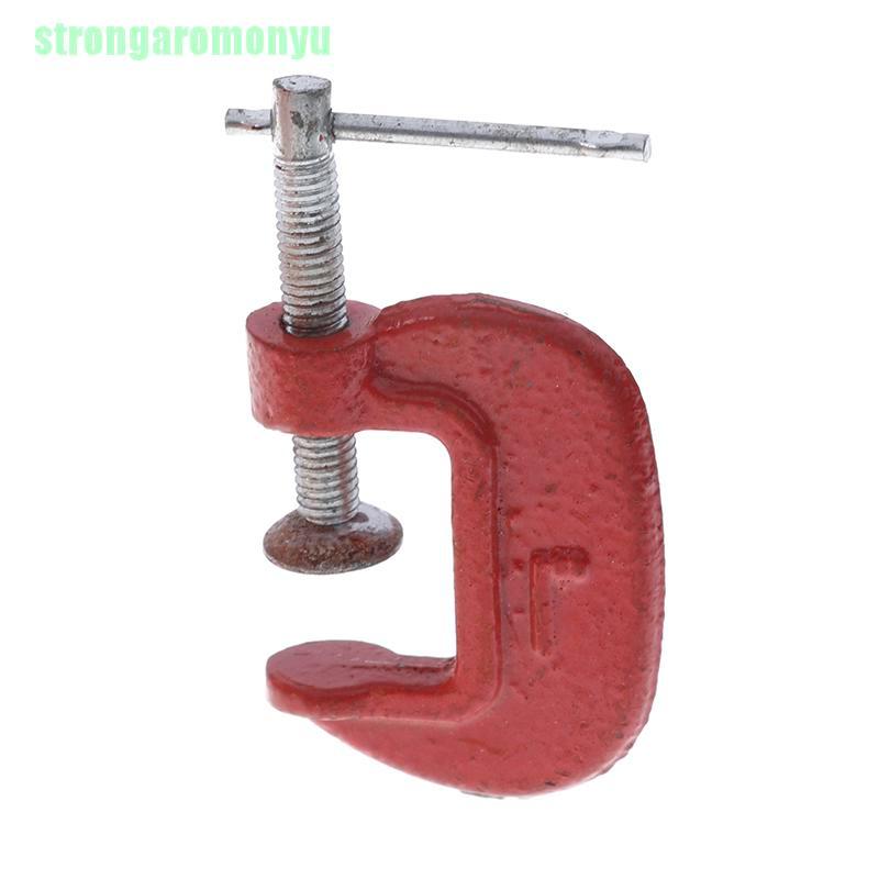 [onyu] Kẹp Sắt Kẹp Chữ g Điều Chỉnh Được Màu Xanh Lá Cây Dùng Cho Làm Gỗ / Kim Loại