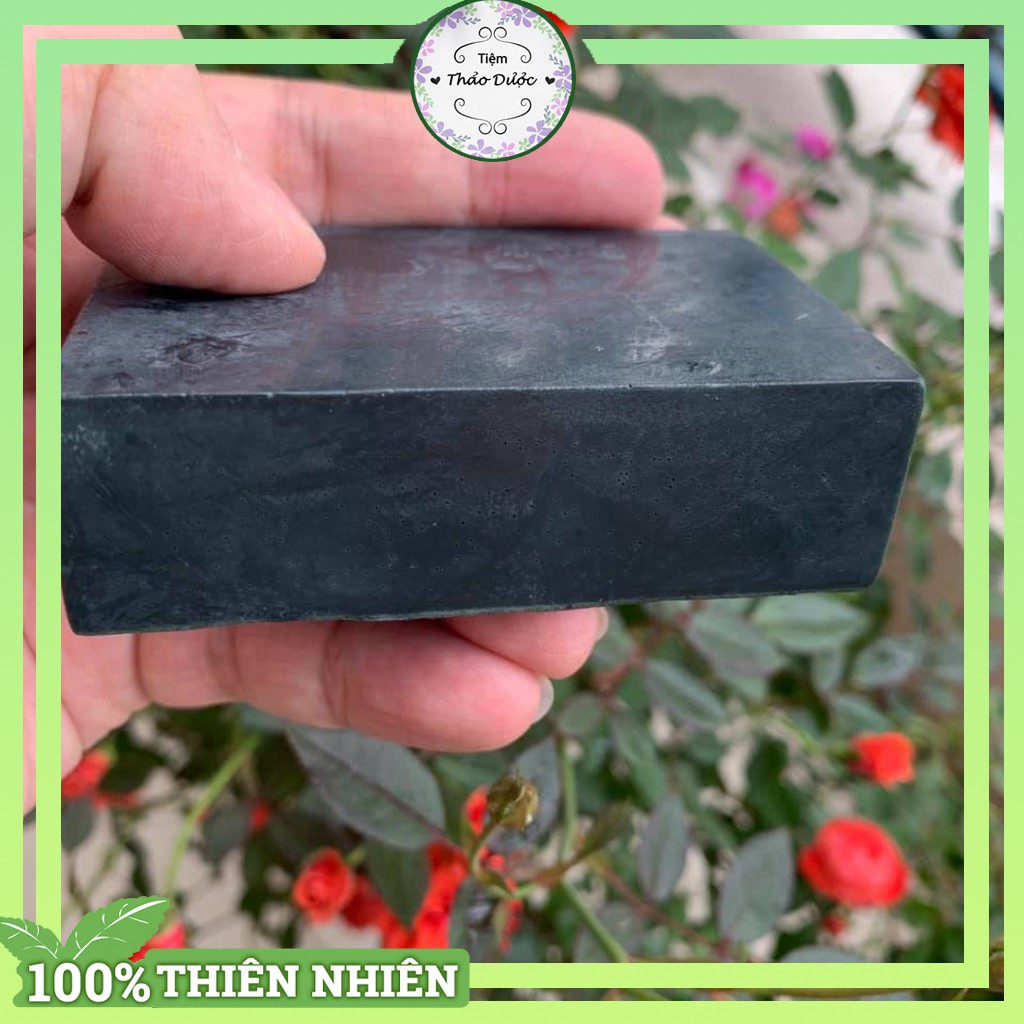 Xà bông bồ hòn Hoa Đậu Biếc- Sữa ong chúa handmade tự nhiên 100% hạn sử dụng 18 tháng