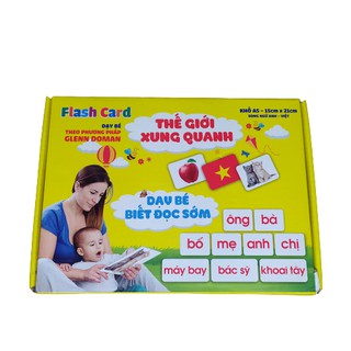 Bộ thẻ IQ VIỆT khổ A5 14 chủ đề