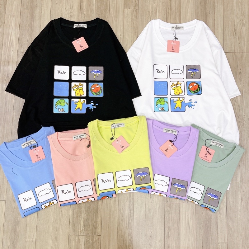 Áo thun BYS RAIN unisex