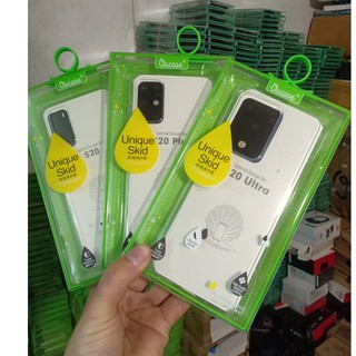 Ốp lưng dẻo Ou Case cho Samsung S20/ S20 Plus/ S20 Ultra Silicon ( Trong suốt )