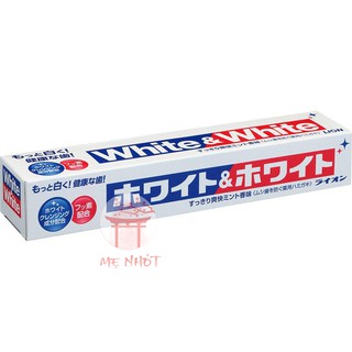 Kem đánh răng White and White Lion Nhật Bản 150g