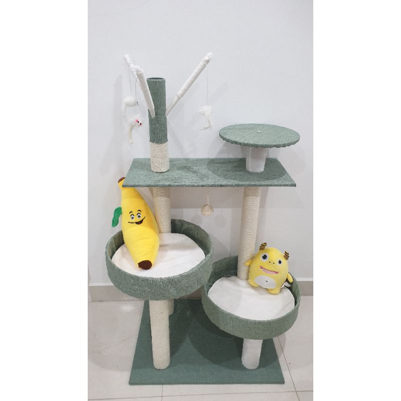 Cattree cho mèo Cat tree cho mèo nhà cây cho mèo,giảm stress thế mạng cho bộ sofa nhà bạn