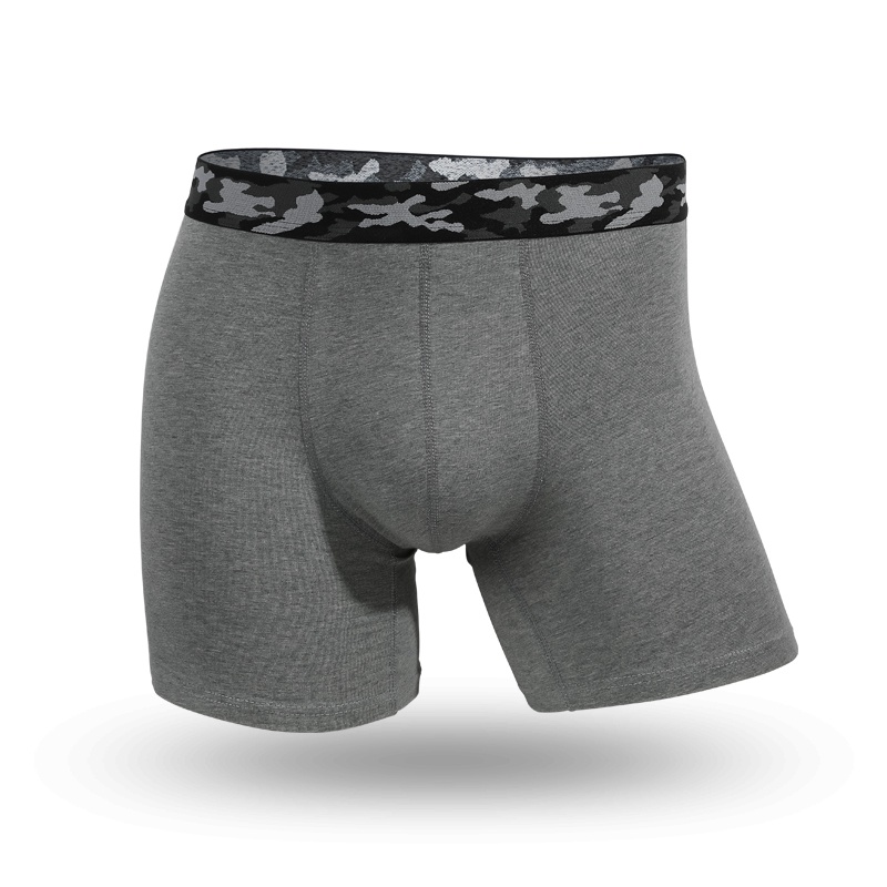 Quần Lót Boxer Thể Thao Nam Bằng Cotton Plus Size 212