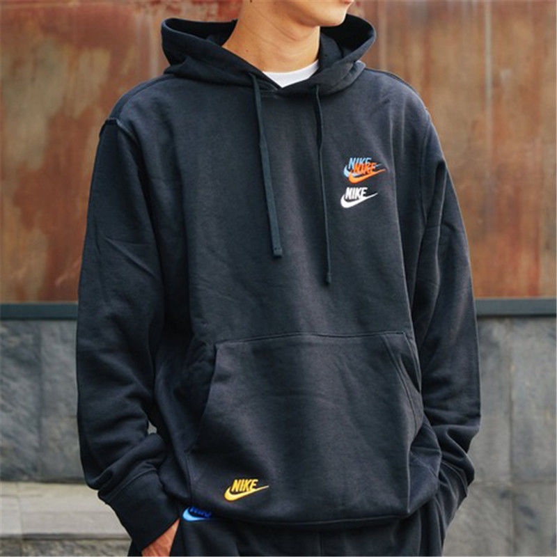 Áo Hoodie Thêu Logo Nike Thời Trang Năng Động