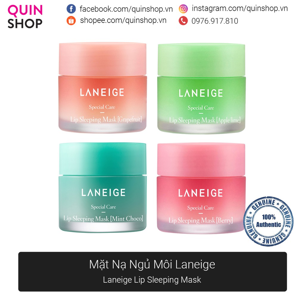 Mặt Nạ Ngủ Môi Laneige Lip Sleeping Mask