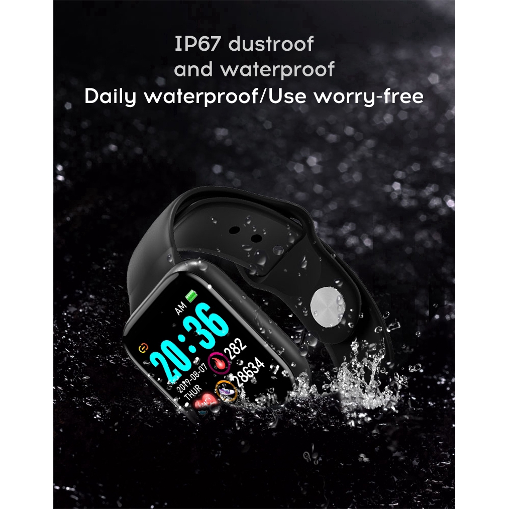 Đồng Hồ Đeo Tay Thông Minh Y68 D20 Chất Lượng Cao Smart Watch Smartwatch