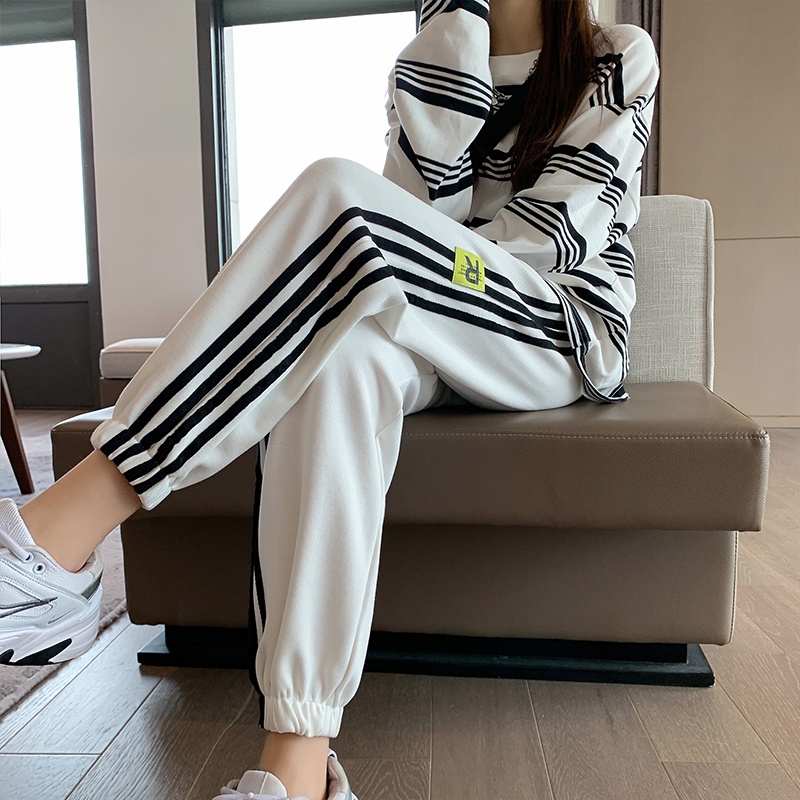 NRVP Quần Thể Thao Ống Rộng Phong Cách Thời Trang Hàn Quốc Dành Cho Nam Và Nữ