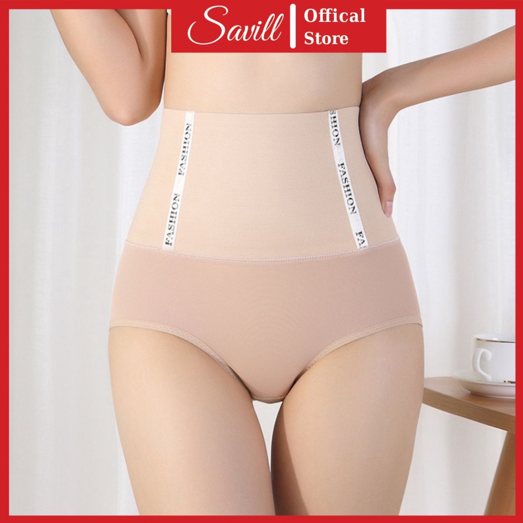 Quần gen nịt bụng cao cấp, Đai nịt bụng chất lưới thoáng mịn, tạo vòng eo con kiến SAVILL N350