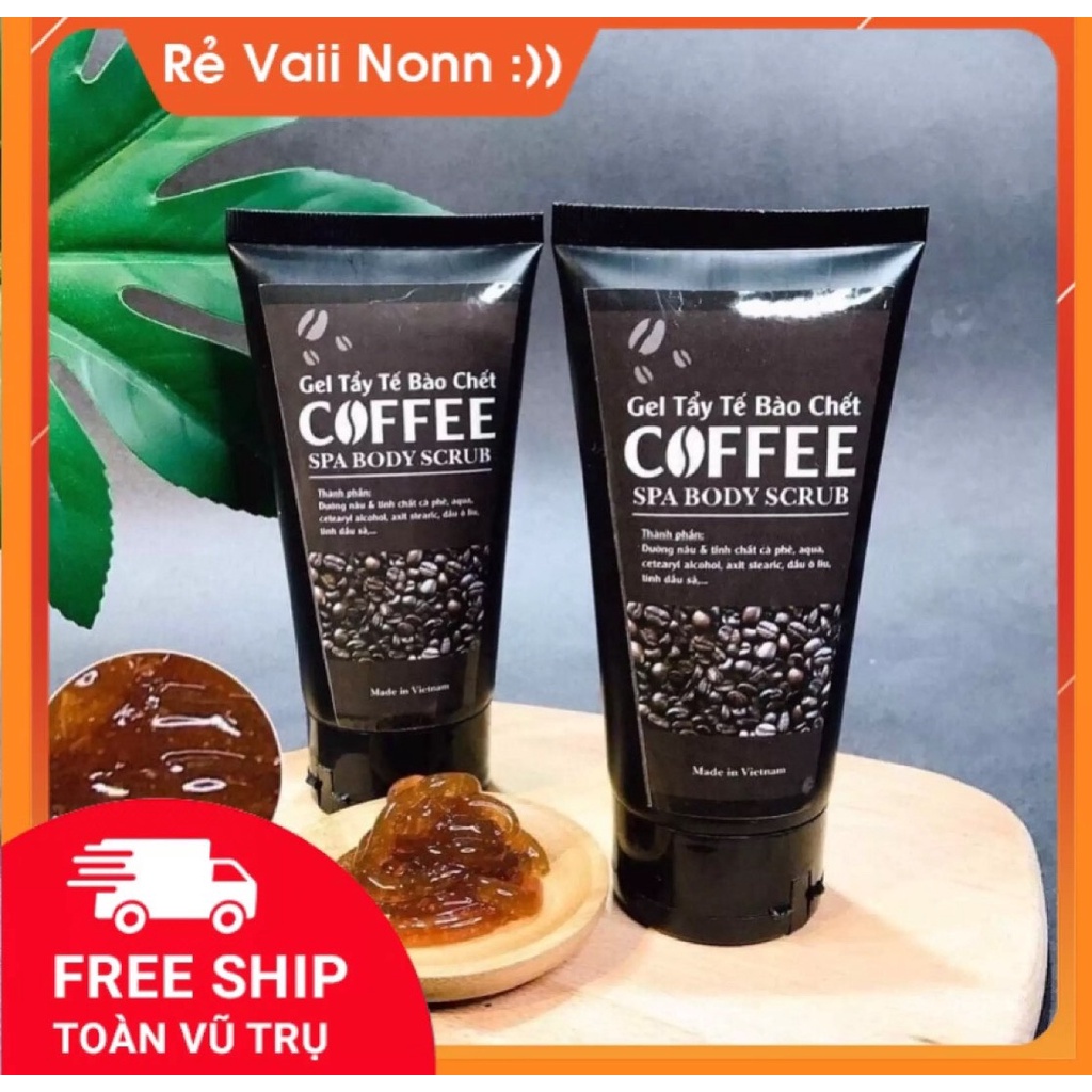 Gel Tẩy Tế Bào Chết Face Và Body Hương Cafe