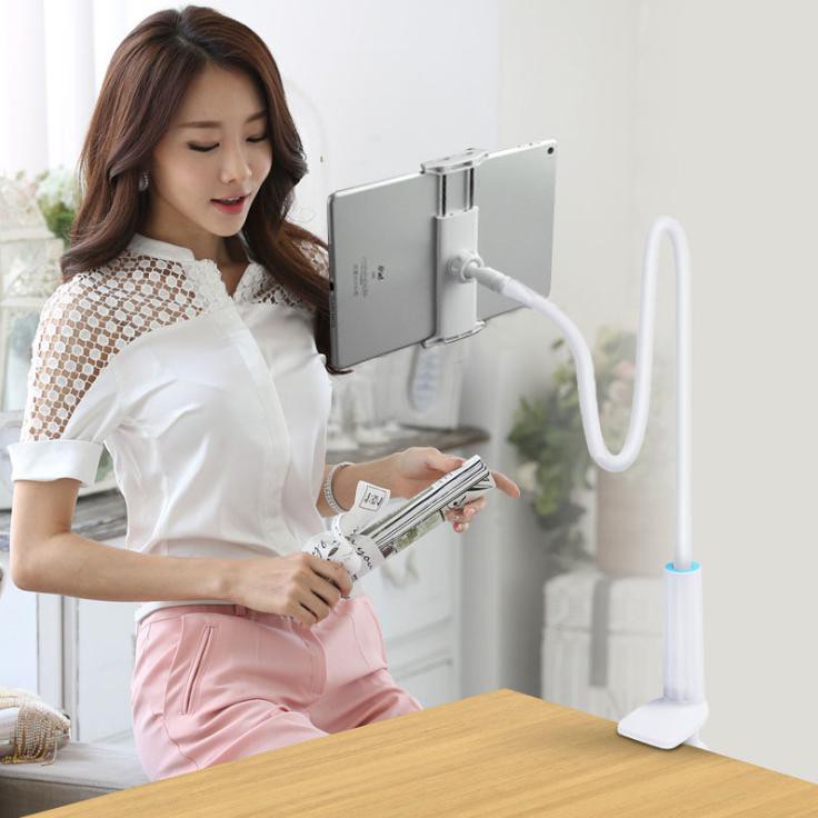 Kẹp giữ Ipad Smartphone kéo dài BlueWhite Korea - Home and Garden