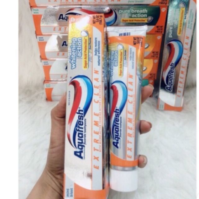 Kem Đánh Răng Cao Cấp Aquafresh 158,7gr - mỹ