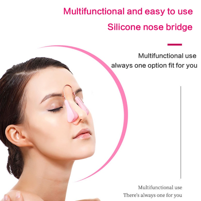 Dụng Cụ Kẹp Nâng Mũi Bằng Silicone Tiện Dụng